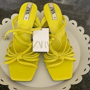 Zara high heels sandals
